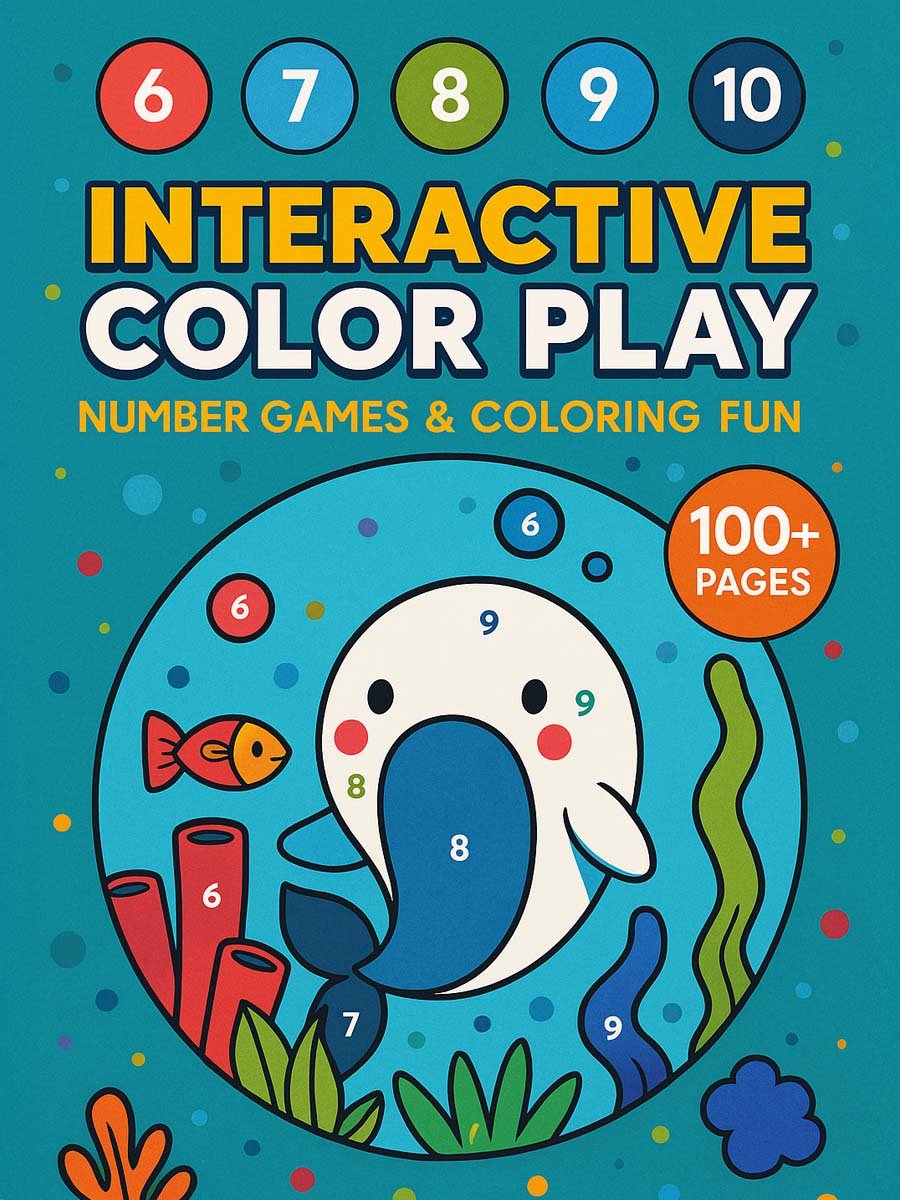 Interactive Color Play – Number Games & Activities to Color