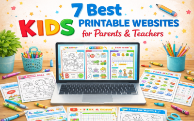 7 Best Kids Printable Websites for Parents & Teachers (2026)